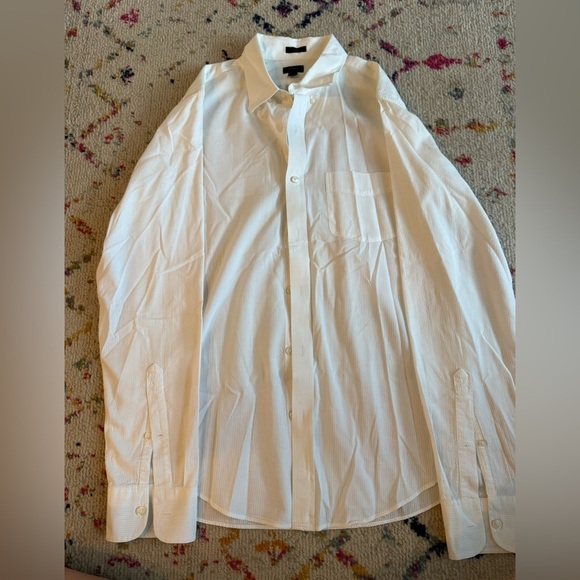 Jcrew Men’s White Slim Fit Button Down Size M - Picture 3 of 3